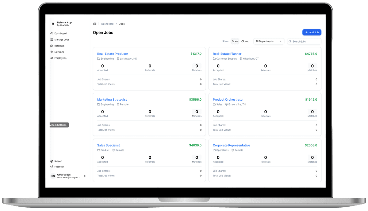 Streamline Hiring with ReferSlide