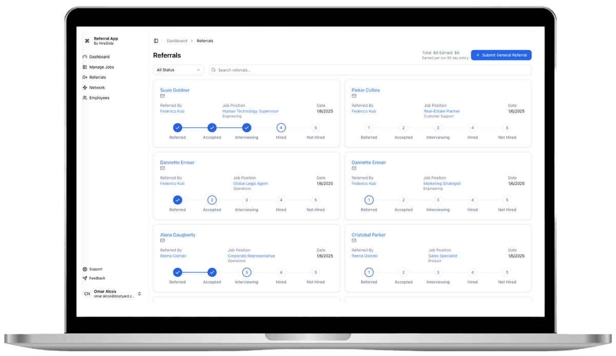 Streamline Hiring with ReferSlide