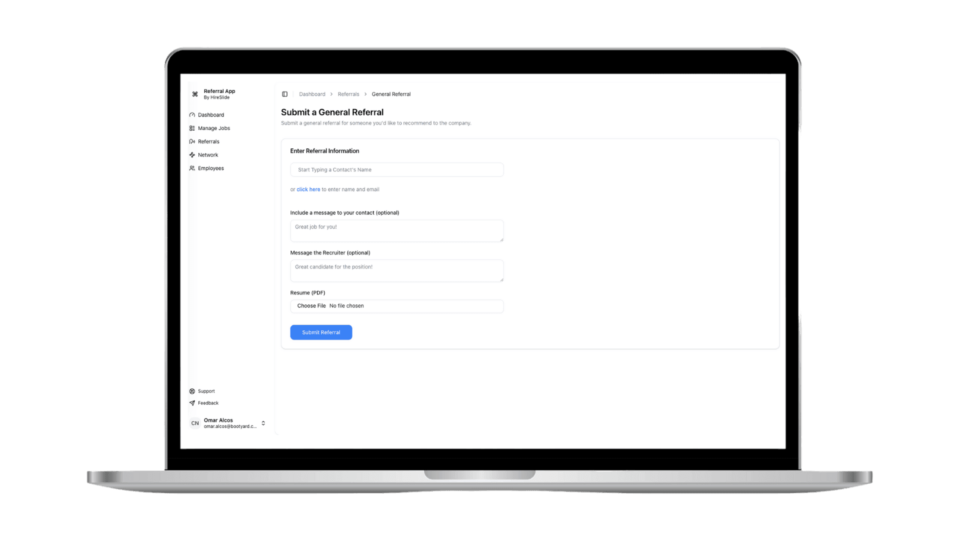 ReferSlide: Recruitment Insights