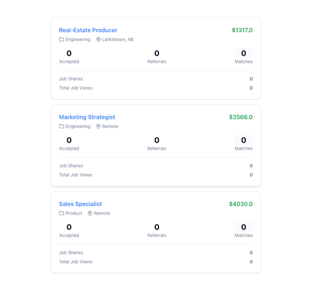 Manage Jobs